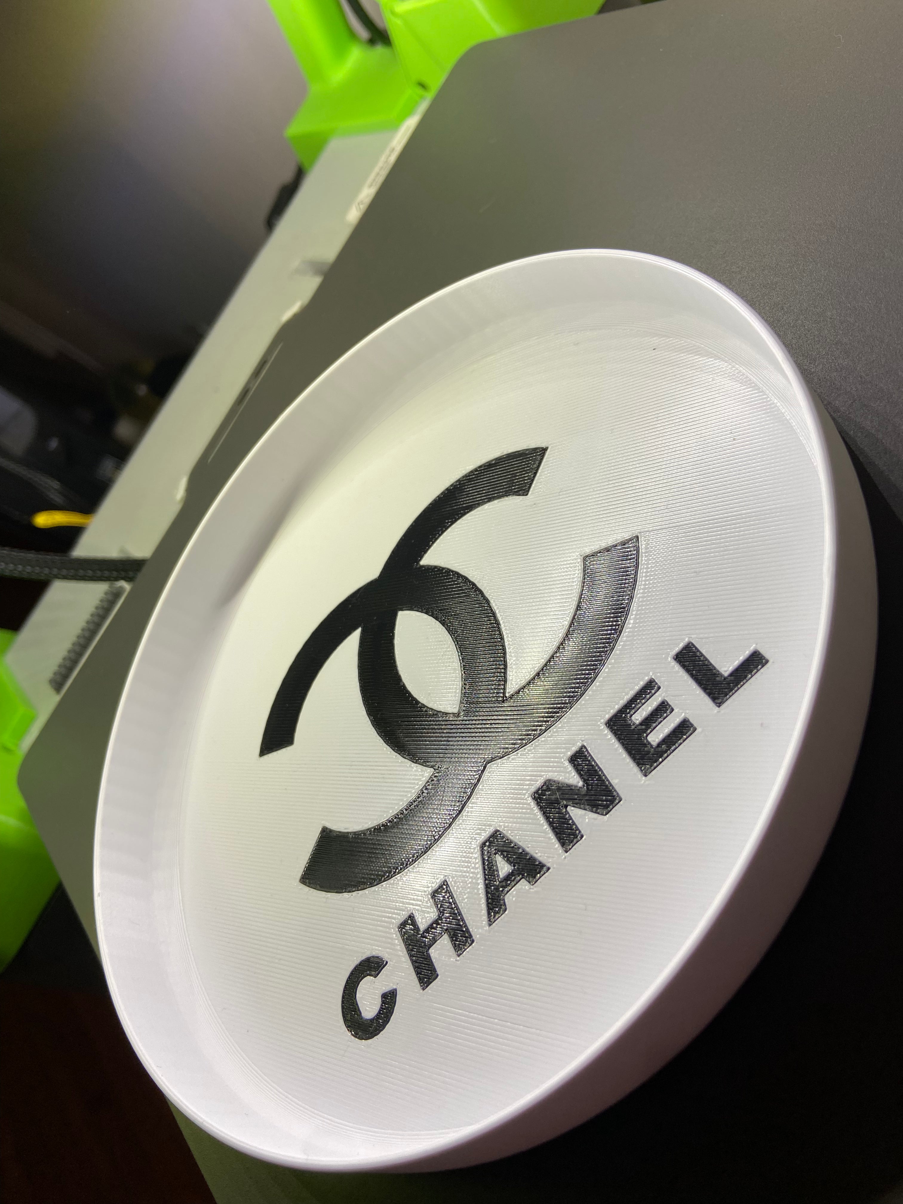 Luxury 3D Printed Designer-Inspired Tray | Elegant Desk, Vanity & Organizer Display