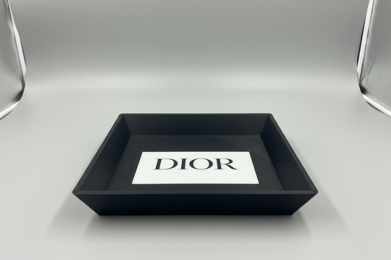 Luxury Fashion-Inspired Catchall Tray for Jewelry, Keys & Decor