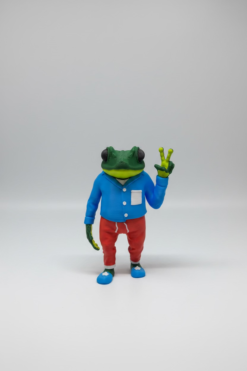 Sapo Concho Inspired Decorative Figure – Puerto Rican Pop Culture Collectible