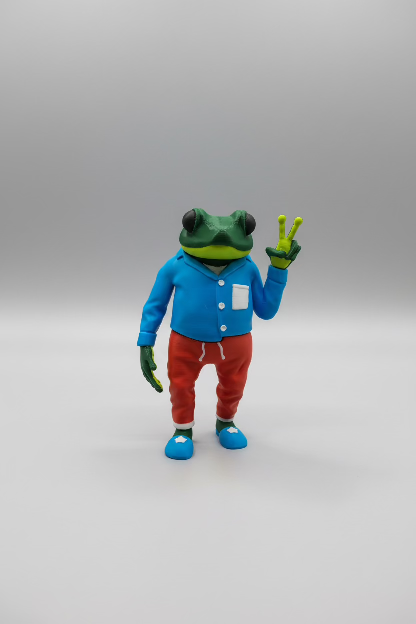 Sapo Concho Inspired Decorative Figure – Puerto Rican Pop Culture Collectible