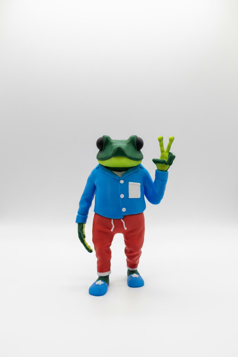 Sapo Concho Inspired Decorative Figure – Puerto Rican Pop Culture Collectible
