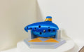 the Legend of Zelda: Ocarina of Time with trifoce stand