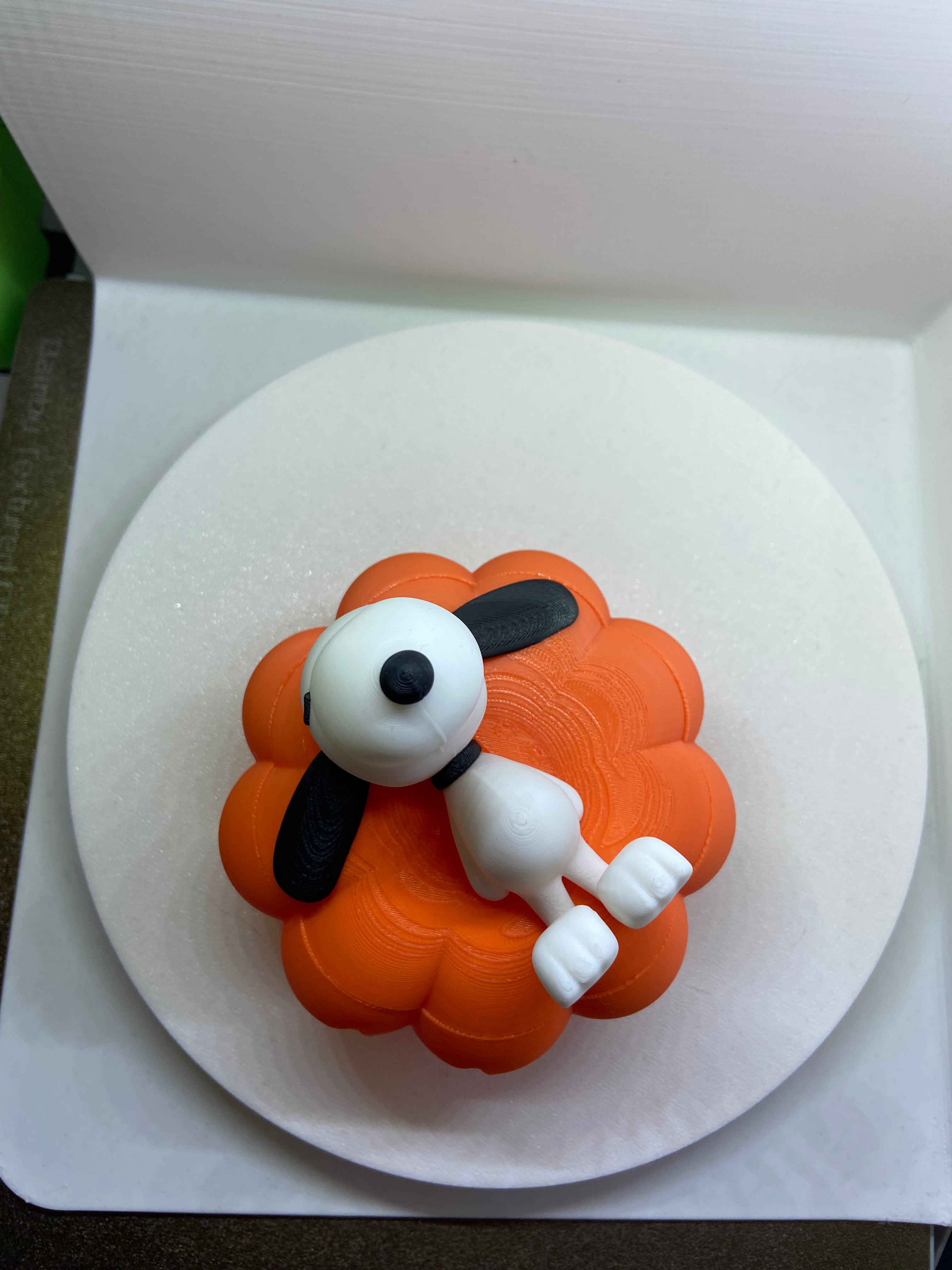 Snoopy Pumpkin Candy Container: Peanuts Halloween Snack Bowl